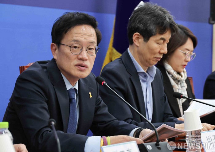 발언나선 박주민 민주당 새서울준비특별위원장