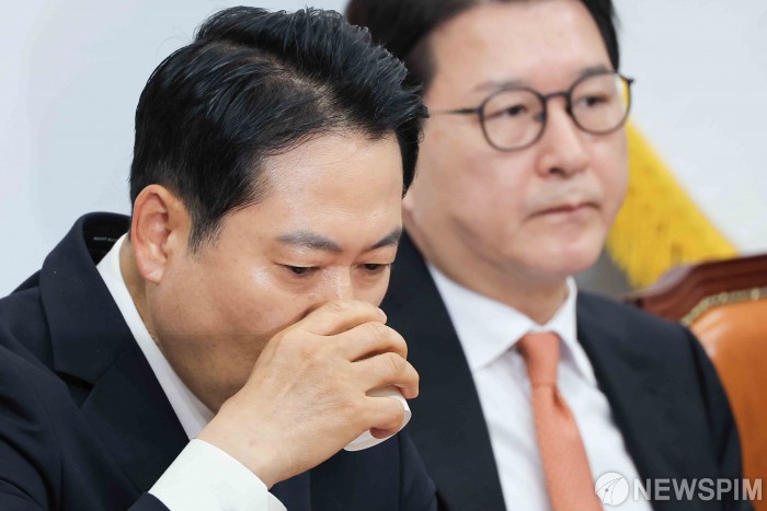 목타는 장동혁 대표