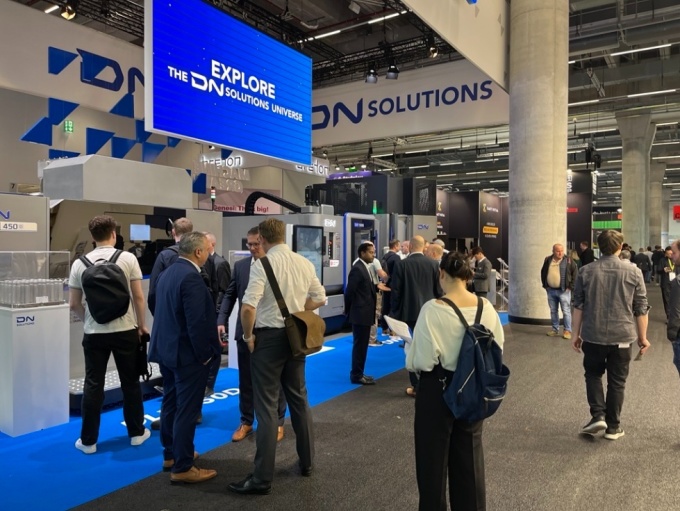 DN솔루션즈, '3D 프린팅·적층가공' 최대 전시회서 미래 제조 선보여