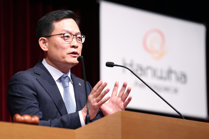 [누리호 4차 발사 성공] 손재일 한화에어로 대표 "우주 가능성 무궁무진, 강한 드라이브 걸 것"