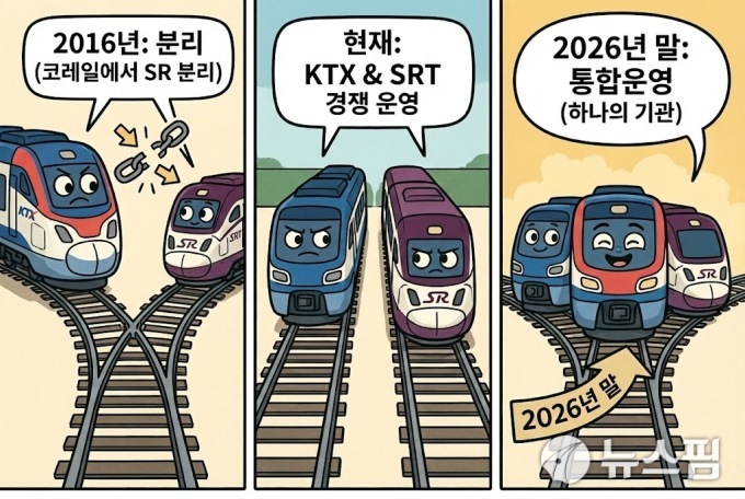 "서울역서 SRT 탄다" KTX-SRT 통합 본격화…독점·인력배치 '과제'