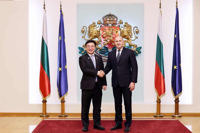 윤호중 행안부 장관, 불가리아서 공공행정·AI 협력 강화 논의