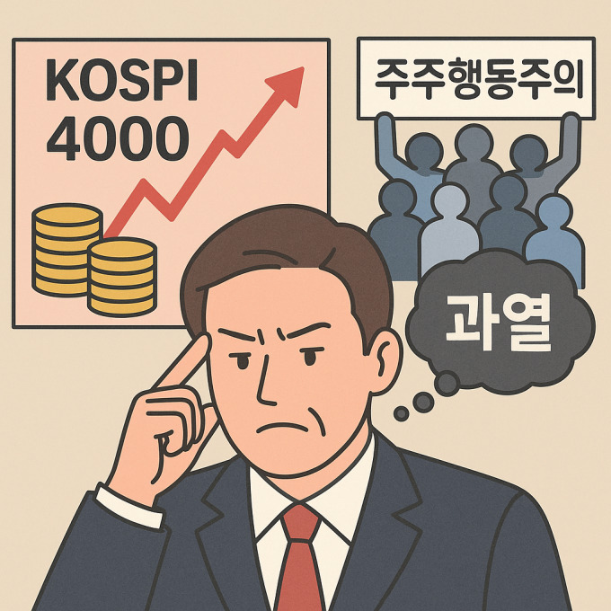 코스피 4000 시대, 주주행동주의 '과열 경고'