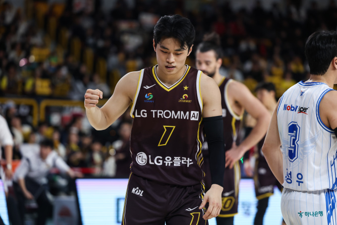 [현장 인터뷰] 만족 모르는 국대 슈터 LG 유기상 "난 아직도 멀었다."