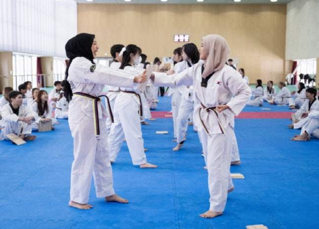 올해 태권도원 찾은 외국인 3만1471명... 역대 최대 기록