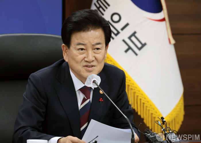 정동영 통일부장관, 업무보고 사후브리핑