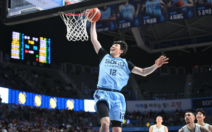 [핌in고양] '강을준 주니어' 소노 복덩이 신인 강지훈 "멘토 아버지 명언, 큰 도움"