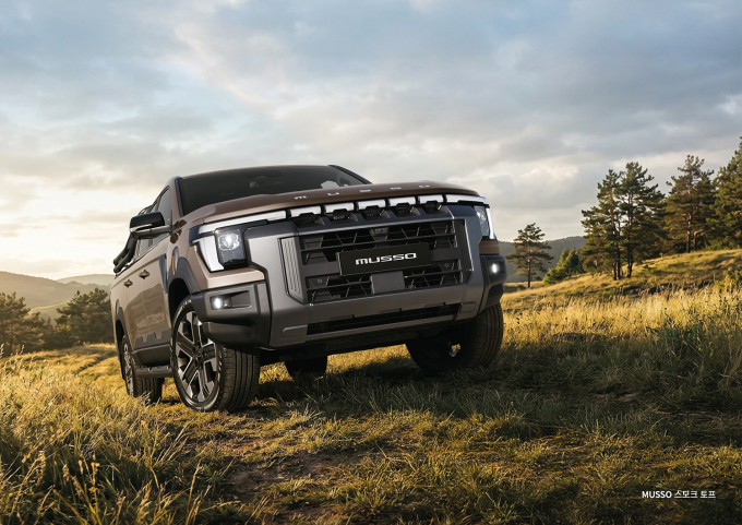 KGM, 정통 픽업 '무쏘' 출시…가솔린·디젤 아우른 풀 라인업 완성