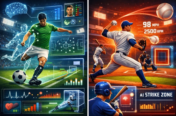 직관에서 데이터로... AI가 움직이는 2030년 스포츠 세계는