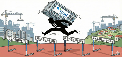 HUG 사장 공백, 이르면 22일 해소...보증 정상화·재무 관리 시험대 - 뉴스 썸네일 이미지