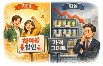 하이볼 주세 인하, 편의점 가격은 그대로...체감 효과는 제한적 - 뉴스 썸네일 이미지