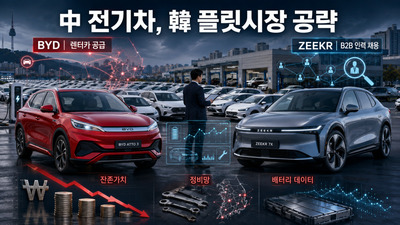 BYD 이어 지커도...中 전기차, 韓 렌터카·법인차 공략 - 뉴스 썸네일 이미지