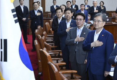 김민석 국무총리  주재  첫 국무회의