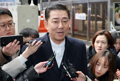 김병기 전 원내대표, 윤리심판원 회의 출석