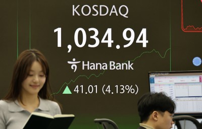 코스닥 4년만에 '천스닥'