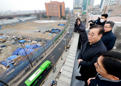 김윤덕 국토부 장관, 1.29대책 관련 주택 사업지 점검