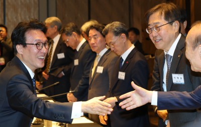 김민석 총리, 한국경영자총협회 오찬 간담회 및 K-국정설명회
