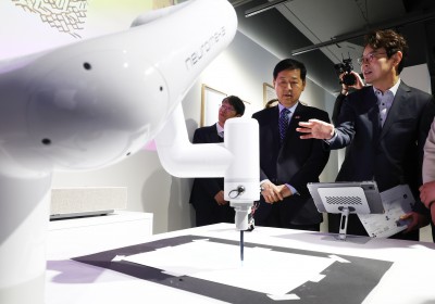 구윤철 부총리, 혁신조달 AI기업 현장방문