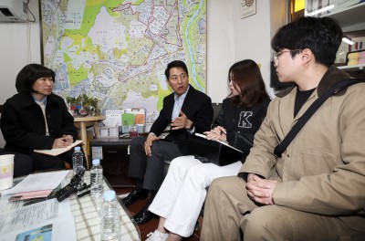 오세훈 서울시장, 1인가구 청년 간담회