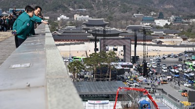 오세훈 서울시장, BTS 광화문 공연 점검