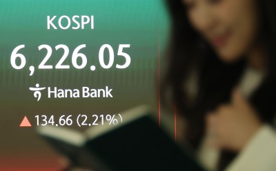 코스피, 중동 전쟁 이후 6200선 회복