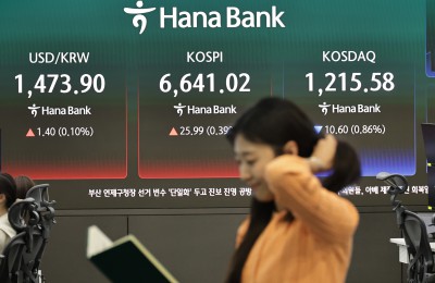 코스피 6640선 안착 사상 최고치 경신