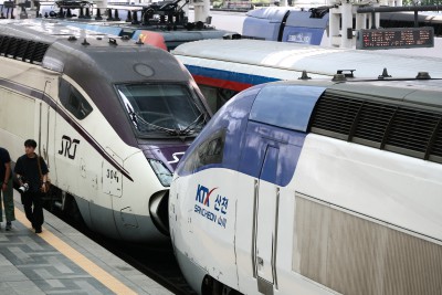 KTX-SRT, 시범 중련운행