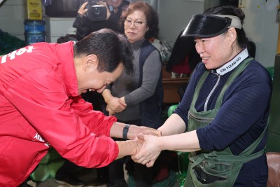 오세훈 서울시장 후보, 선거운동 돌입
