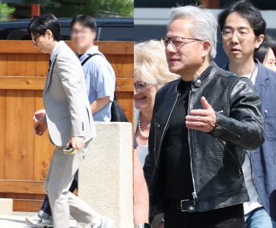 젠슨황, 세계 최초 첫 예능 토크쇼 유퀴즈 출연 포착