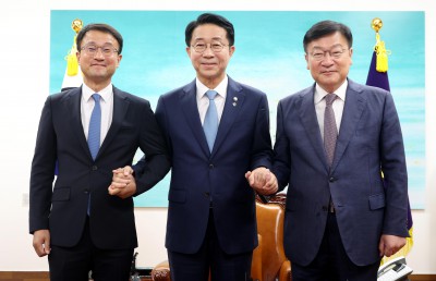조정식 국회의장, 여야 원내대표 회동