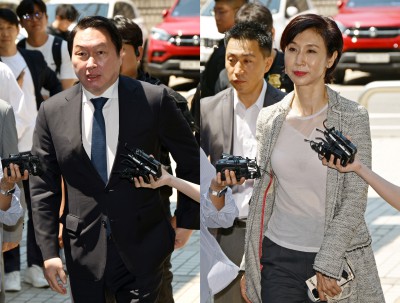 최태원·노소영, 재산분할 두고 2년2개월만 법정서 대면