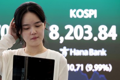 '검은 화요일' 코스피 9.99% 하락