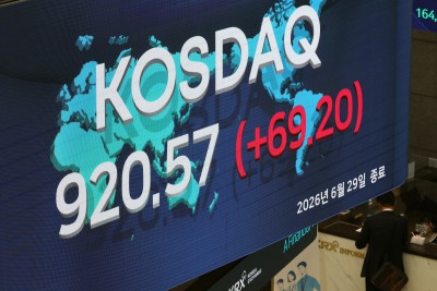코스닥 8%대 상승 마감