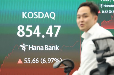 코스닥 6.97% 상승 마감