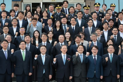 정성호 법무부 장관 이임식