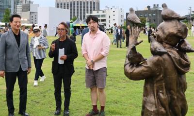 제3회 서울조각페스티벌 개막… '도심 속 예술 향연'