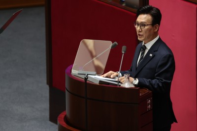 김민석 대표, 교섭단체 대표연설