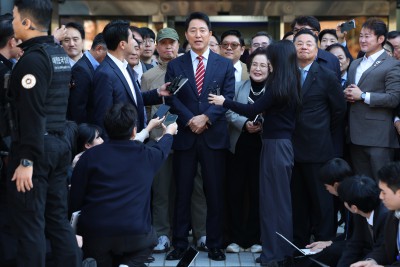 '항소심 무죄' 입장 밝히는 오세훈 시장