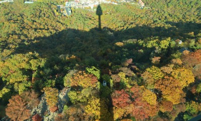 "가을 운치 가득"&hellip; 단풍 옷 갈아입은 남산